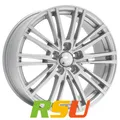 Produktbild: 2DRV WH18 race silber lackiert 7.5x17