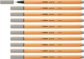 Produktbild: STABILO - Fineliner - point 88-10er Pack - warmgrau