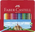 Produktbild: 4005401158240 Kredki ołówkowe Zamek Faber-Castell 24 szt. w opakowaniu metalowym