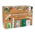 Produktbild: KREUL 49759 - Candle Pen 6er Set Winter Love, 6 x 29 ml, feine Malspitze, Farben mit Bienenwachs zum Verzieren und Bemalen von Kerzen