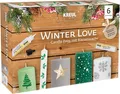 Produktbild: KREUL 49759 - Candle Pen 6er Set Winter Love, 6 x 29 ml, feine Malspitze, Farben