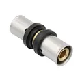 Produktbild: Pipetec Pressfitting Kupplung 16x2 mm Verbinder TH Kontur Verbundrohr, DVGW, TH-Profil