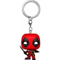 Produktbild: Funko Pocket POP Keychain Marvel Deadpool & Wolverine Deadpool (OC79764)