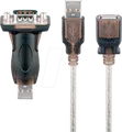 Produktbild: GOOBAY 95436 - USB 2.0 Konverter, A Stecker auf RS-232