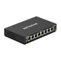 Produktbild: NETGEAR GS308E Managed Switch 8 Port Gigabit Ethernet LAN Switch Plus (Plug-and-Play Netzwerk Switch Managed, IGMP Snooping, QoS, VLAN, lüfterlos, Robustes Metallgehäuse) Schwarz