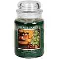 Produktbild: Village Candle Christmas Tree Große Apotheker-Duftkerze im Glas, Wachs, grün, Large