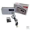 Produktbild: EMOS - tragbares digitales FM-Radio und MP3-Player mit Akku + USB-C Kabel - tele