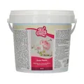 Produktbild: FunCakes Blütenpaste Weiß: Perfekt für Zuckerblumen, feine Blätter, Rüschen und mehr. Dünn ausgerollt, trocknet schnell, seidig, elastisch, gut, halal, koscher und glutenfrei. 1 kg.
