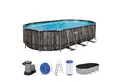Produktbild: Bestway Framepool Power Steel™ Frame Pool Komplett-Set mit Filterpumpe 610 x 366 x 122