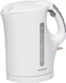 Produktbild: Bomann Wasserkocher, Kettle, Wasserkocher 1,7 L mit automatischer u. manuellen Abschaltung, herausnehmbarer Kalkfilter, max. 2200Watt, Wasserkocher weiß, WK 5011 CB
