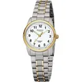 Produktbild: Regent F-428 Damenuhr Titan Bicolor Ø 26 mm - Weiß