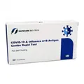 Produktbild: 10×Safecare Corona + Influenza A/B Combo 3in1 Test 1er Laientest Haltbar 01/26