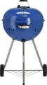 Produktbild: TRIZERATOP Holzkohlegrill Runder Holzkohlegrill, Kugelgrill 54cm mit Thermometer, blau, Runder Holzkohlegrill, Kugelgrill 54cm mit Thermometer, blau, Runder Holzkohlegrill, Kugelgrill 54cm mit Thermometer, blau