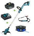 Produktbild: Makita DUR193Z Akku-Rasentrimmer DUR193RF 18V Set mit 1x Akku 3Ah und Ladegerät
