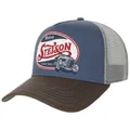 Produktbild: Stetson Riding Hot Rod Trucker Cap Snapback Baumwolle Herren Sommer braun-blau One Size