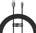 Produktbild: Baseus Superior Series USB-A/USB-C 100W Ladekabel für Huawei/Honor, Schwarz, 1,5m
