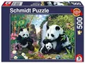 Produktbild: 4001504573805 Puzzle 500 Rodzina pand G3 G3