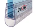 Produktbild: STEIGNER Duschdichtung 30cm Gerade PVC Ersatzdichtung für Dusche, L: 30 cm, (1 Stück Packung, Einzeldichtung), Glasstärke 3,5/4/ 5 mm Model: UK06