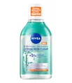 Produktbild: NIVEA Derma Skin Clear Mizellenwasser(400 ml), sanfte Gesichtsreinigung mit Niacinamid, Make-up Entferner für effektive Reinigung