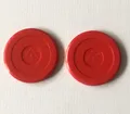 Produktbild: 2 Stück Airhockey Puck Tournament Spezial Durchmesser ca. 70 mm Leise Spielbar