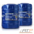 Produktbild: MANNOL 2x 20 L EXTREME 5W-40 MOTORÖL ÖL FÜR VW 502.00 / 505.00 BMW LL-01 / 98