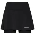 Produktbild: Head Tennisrock CLUB Basic Skort Girls schwarz 128