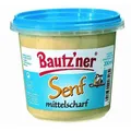Produktbild: (8,45€/1l) Bautzner Senf mittelscharf (200 ml)