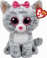 Produktbild: Ty Spielwaren Beanie Boo Katze Kiki grau, 24cm Kuscheltiere Katzen Teddies & Plüschfiguren Plüschtier Kuscheltier Stofftier Plüsch spielzeugknaller