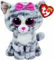Produktbild: Carletto Ty 37075 Kiki, Katze mit Glitzeraugen, Glubschis, Beanie Boos, 24cm, Grau