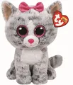 Produktbild: Ty Plüschtier KIKI CAT - Die süße Katze mit dem Glitzerblick und Schleife - 24cm