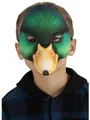 Produktbild: Smiffys Realistische Entenmaske, grün, mit Gummiband Halloween