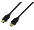 Produktbild: High-Speed-HDMI-Kabel mit Ethernet, 3 m, schwarz