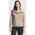 Produktbild: TOM TAILOR Sommerjacke Jacken Ultralight Short Parka aus wasserabweisendem Material grau XL (42)