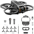 Produktbild: DJI Drohne Avata 2 Fly More Combo, mit FPV-Brille und Akku, 4K/60fps, 12MP Kamera, 23 min Flugzeit, 377 g