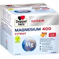 Produktbild: DOPPELHERZ Magnesium 400 Citrat system Granulat 40 St PZN 03979846