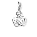 Produktbild: Thomas Sabo Damen Charm-Anhänger Herz I Love You Charm Club 925 Sterling Silber 0852-001-12