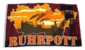 Produktbild: Fahne/Flagge Ruhrpott Silhouette NEU 90 x 150 cm