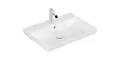 Produktbild: Villeroy & Boch Waschtisch AVENTO 650 x 470 mm, mit Überlauf weiß Alpin weiß