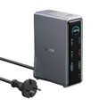 Produktbild: Anker Prime Dockingstation, 14-Port mit 160W Max. Leistung, 10Gbit/s schnelle Datenübertragung, smartes Interface in Echtzeit, Audio und Ethernet Ports, Dual 4K Displays für Dell, MacBook und mehr