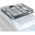 Produktbild: Vevor Dachgepäckträgerkorb Autodachkorb (1095 X 1270 X 105 Mm) Universeller Dachgepäckträger Aus Rostfreiem Legiertem Stahl Mit 68 Kg Max. Tragkraft, Autodach-gepäckträger Für Suv Lkw