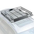 Produktbild: VEVOR Dachgepäckträgerkorb Autodachkorb (1095 x 1270 x 105 mm) universeller Dachgepäckträger aus rostfreiem legiertem Stahl mit 68 kg Max. Tragkraft, Autodach-Gepäckträger für SUV LKW