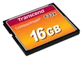 Produktbild: Transcend 16GB CompactFlash 133 Speicherkarte (CF-Karte) bis zu 50/20 MB/s, unterstützt Ultra DMA-Übertragungsmodus 4 mit MLC NAND Flash, ideal für Einsteiger-DSLRs - TS16GCF133