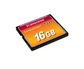 Produktbild: Transcend 16GB CompactFlash 133 Memory Card Up to 50/20 MB/s, TS16GCF133