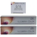 Produktbild: Wella Illumina 2 x 60 ml 6/16 dunkelblond asch violett Set