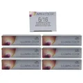 Produktbild: Wella Illumina 6 x 60 ml 6/16 dunkelblond asch violett Set