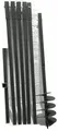 Produktbild: Brunnenbohrgerät Erdbohrer Erdlochbohrer Brunnenbohrer 180 mm 6 m Handerdbohrer