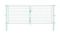 Produktbild: Alberts 646875 Doppeltor Flexo mit Zubehör | verschiedene Breiten und Höhen | feuerverzinkt | Breite 300 cm | Höhe 120 cm