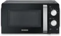 Produktbild: SEVERIN Mikrowellenherd Solo 17L 700W, Schwarz - MW 7886 Edelstahl, Flach