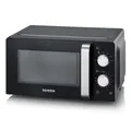 Produktbild: SEVERIN MW 7886 Arbeitsplatte Solo-Mikrowelle 17 l 700 W Drehregler Schwarz