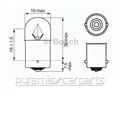 Produktbild: NEU 1x10SET BOSCH 1987302510 Truck Glühlampe 24V 5W Sockel BA15s (€24,95/SET)